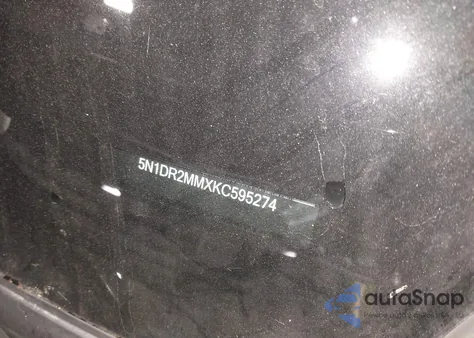 2019 Nissan Pathfinder Platinum from USA, damaged, VIN 5N1DR2MMXKC595274